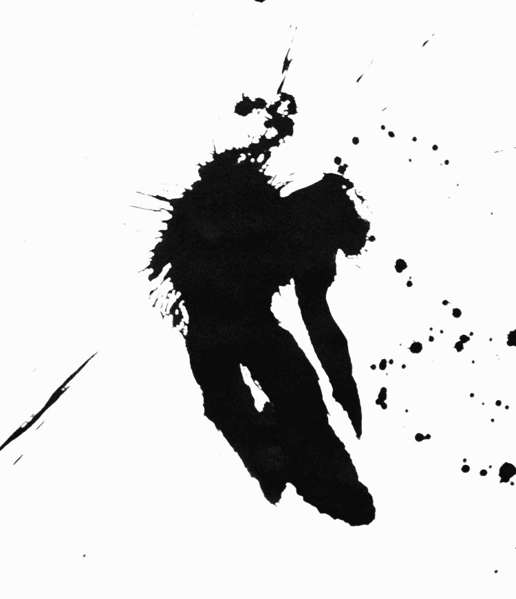 Sumi ink drawing -Max Gimblett workshop '19